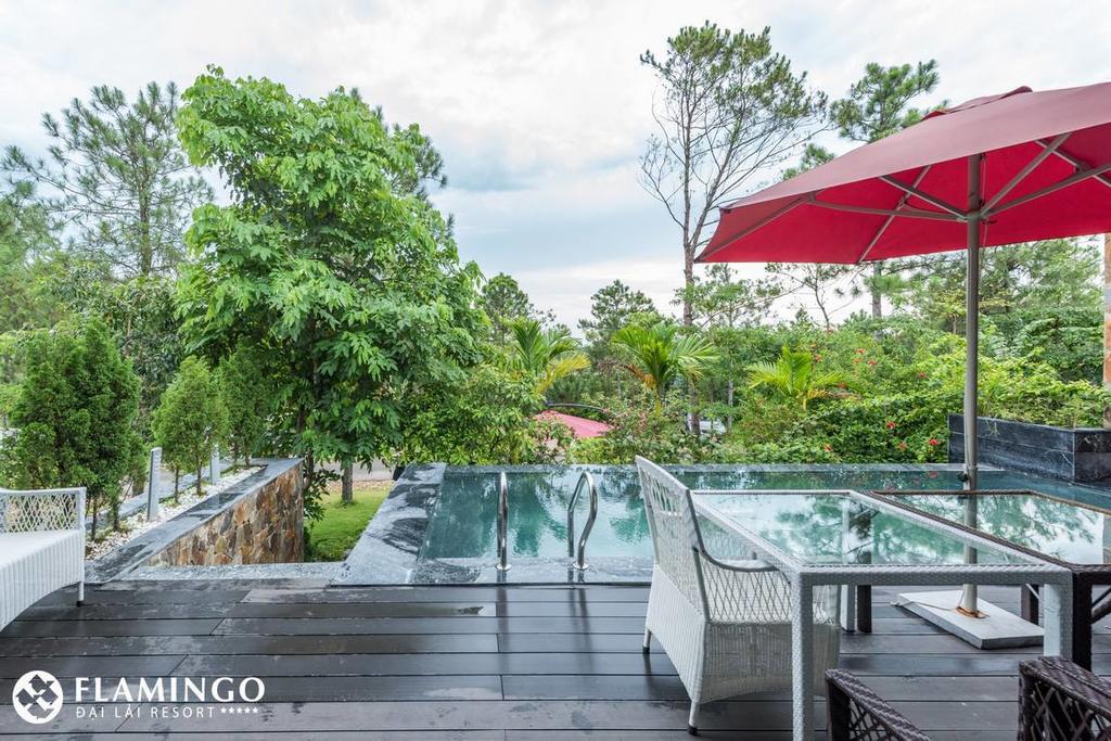 Flamingos Villa Happy Bt Ngoc Quang Exteriör bild