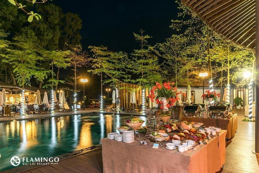 Flamingos Villa Happy Bt Ngoc Quang Exteriör bild